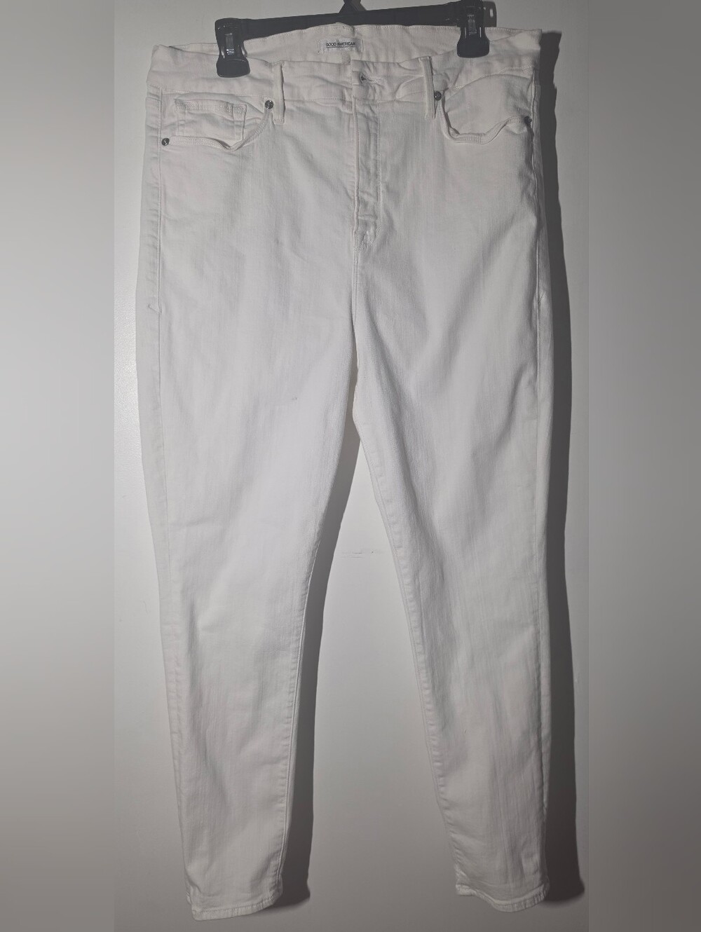 Good American White Skinny Jeans